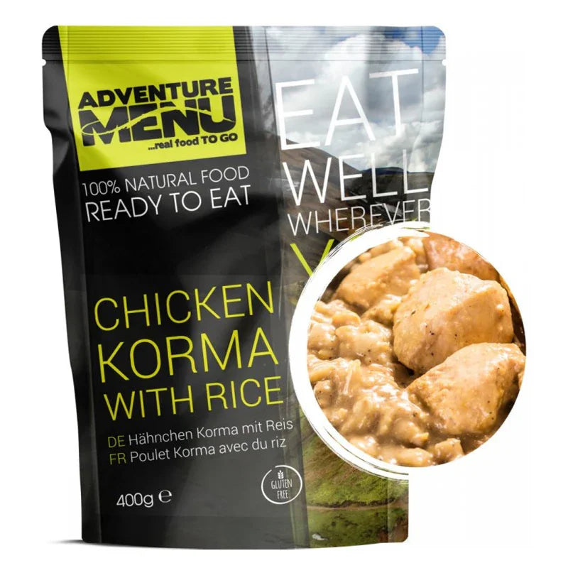 Mjukkonserv Chicken Korma med ris 400 g