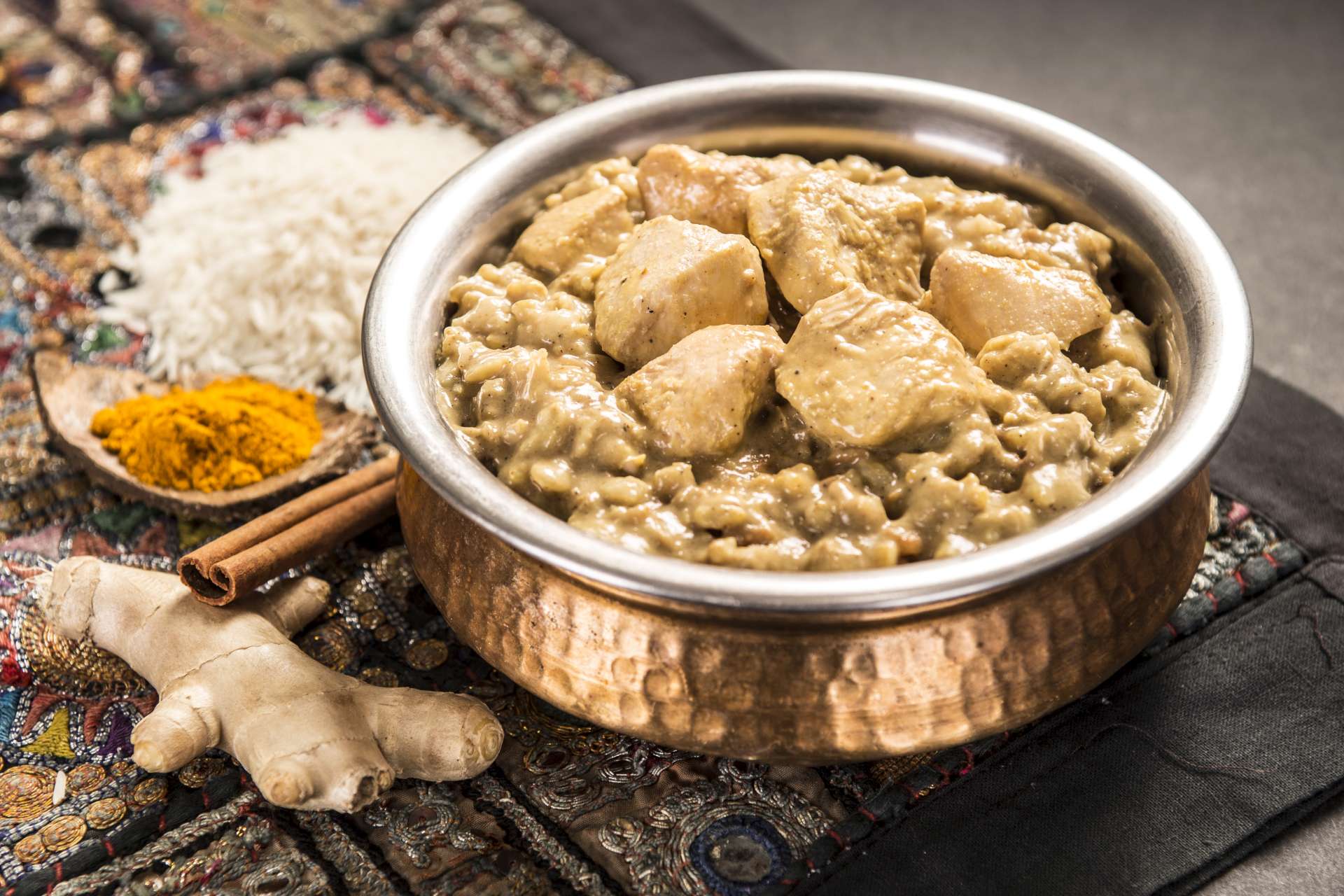 Mjukkonserv Chicken Korma med ris 400 g