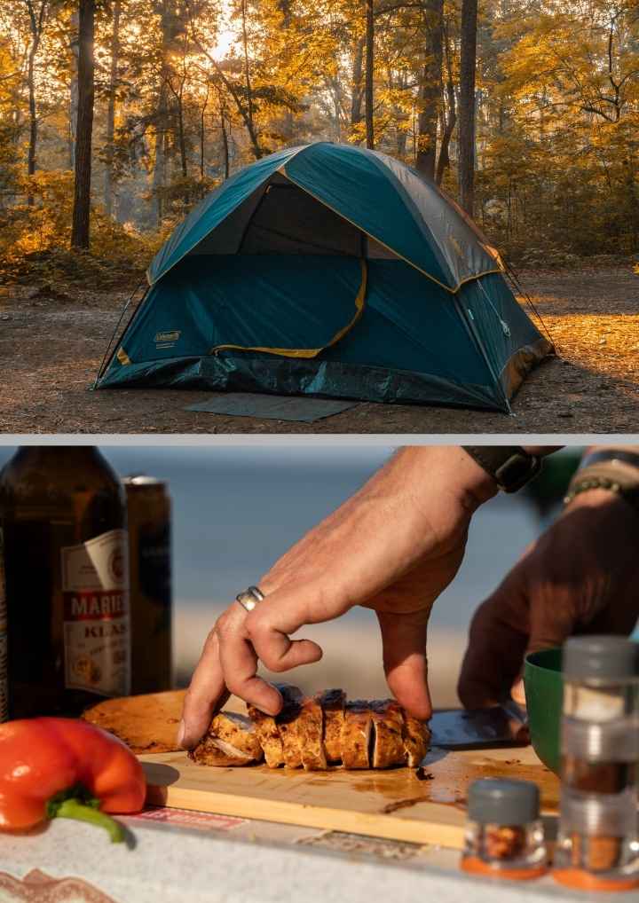 Sovpaket för höstvandring