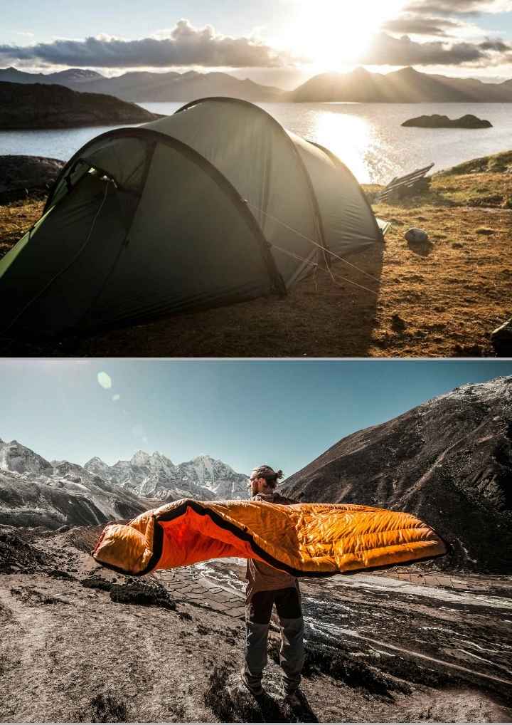 Sovpaket för sommarvandring